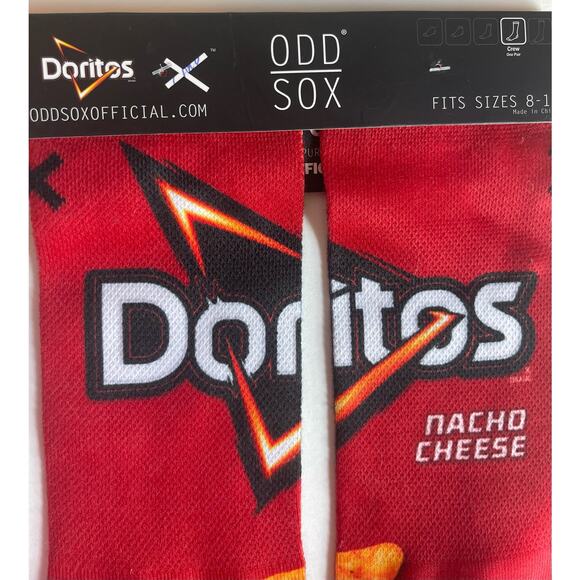 Odd Sox Doritos Red Nacho Size: 8-12 New - Picture 1 of 3
